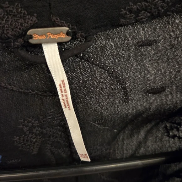 Dottie West Embroidered Ruffled Kimono Size XS/S - Picture 3 of 12